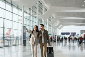 Arriving in Vietnam Airport